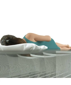 MATERASSO AD UNA PIAZZA E MEZZA GONFIABILE INTEX "AIRBED DURA-BEAM PILLOW REST CLASSIC" COLORE BLU SCURO, 137X191X25 CM - COD. 64142